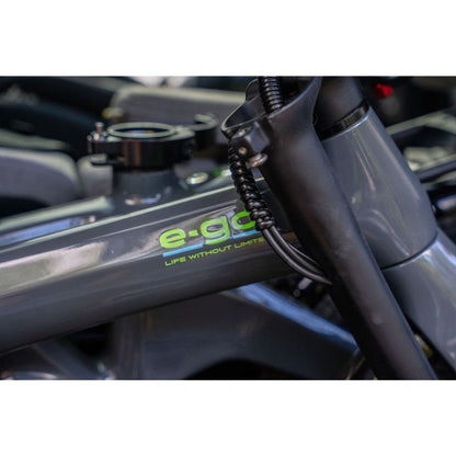 E-Go CarbonLite 3S Folding Mid-Drive Commuter Electric Bike 250W - Charge & Glide