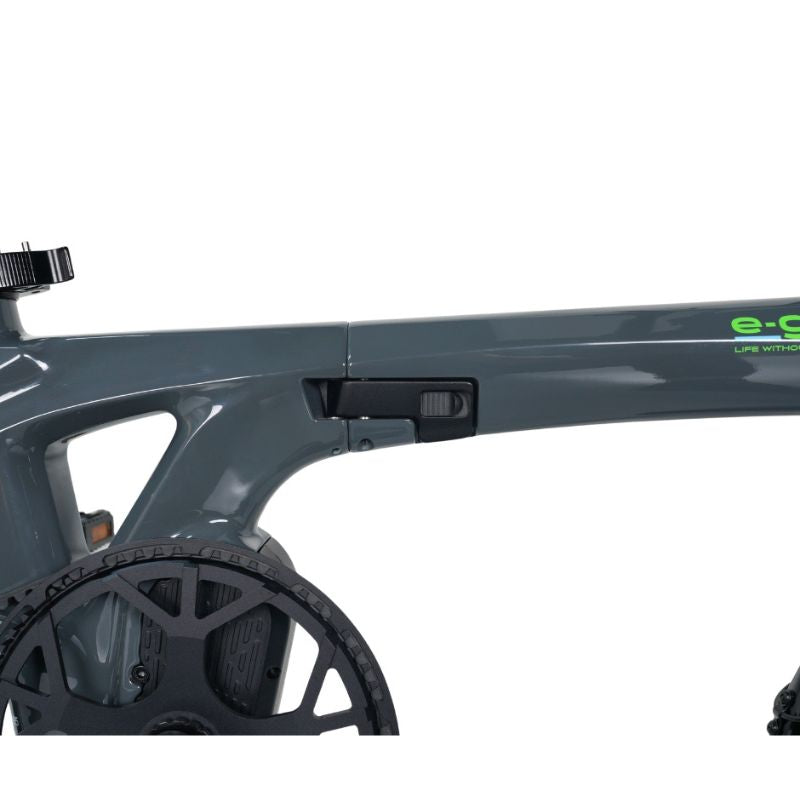 E-Go CarbonLite 3S Folding Mid-Drive Commuter Electric Bike 250W - Charge & Glide