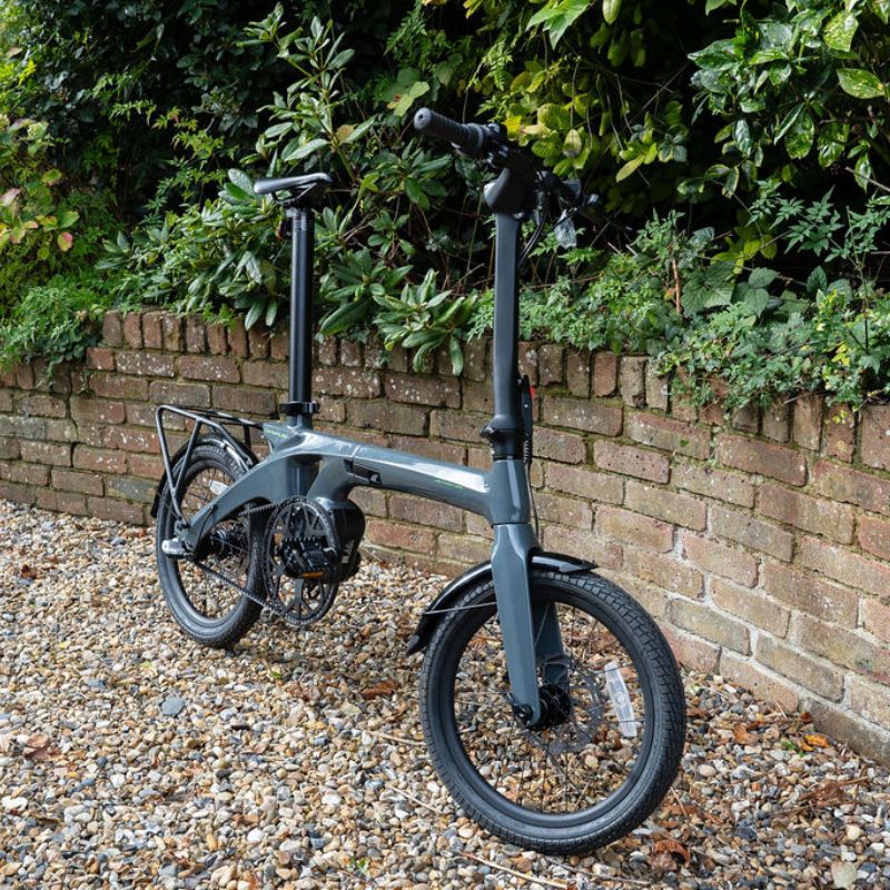 E-Go CarbonLite 3S Folding Mid-Drive Commuter Electric Bike 250W - Charge & Glide