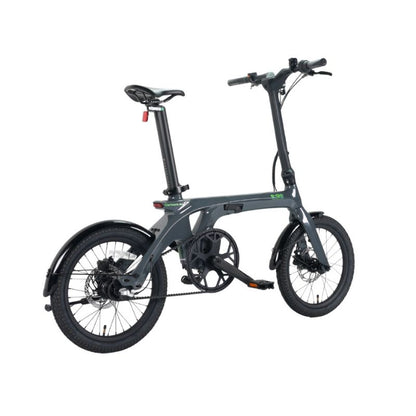E-Go CarbonLite 3S Folding Mid-Drive Commuter Electric Bike 250W - Charge & Glide