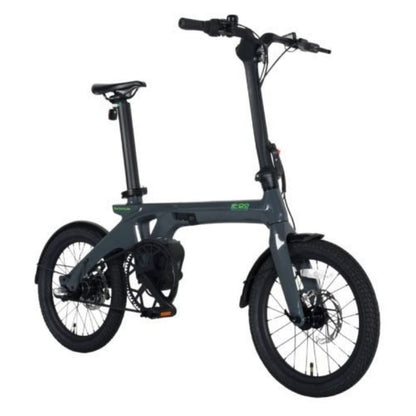 E-Go CarbonLite 3S Folding Mid-Drive Commuter Electric Bike 250W - Charge & Glide