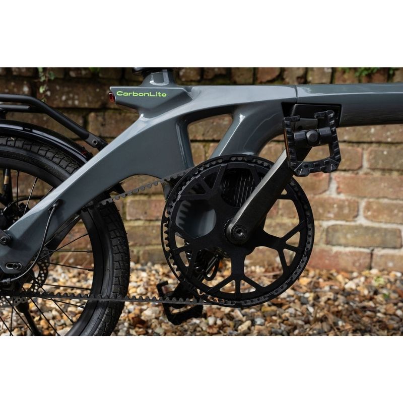 E-Go CarbonLite 3S Folding Mid-Drive Commuter Electric Bike 250W
