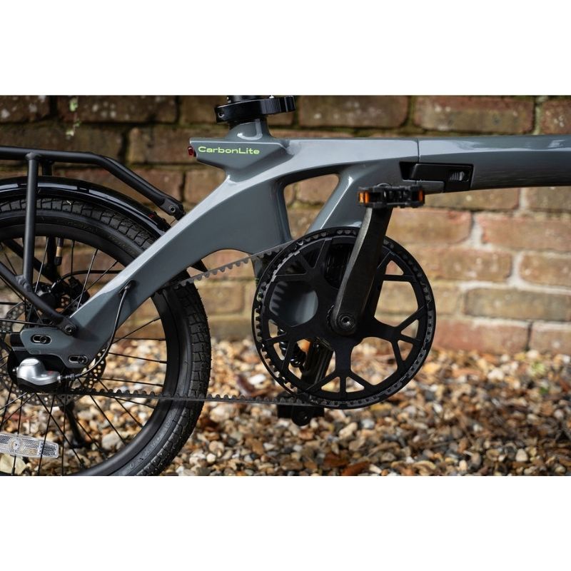 E-Go CarbonLite 3S Folding Mid-Drive Commuter Electric Bike 250W