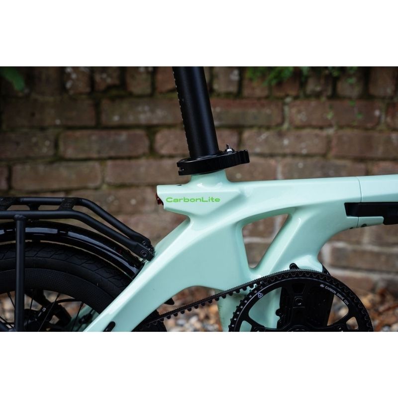 E-Go CarbonLite Folding Mid-Drive Commuter Electric Bike 250W