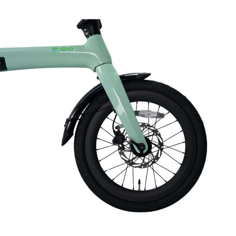 E-Go CarbonLite Folding Mid-Drive Commuter Electric Bike 250W
