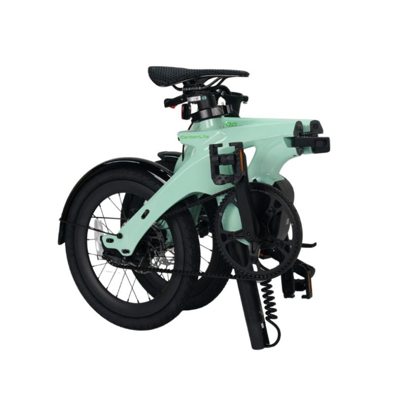 E-Go CarbonLite Folding Mid-Drive Commuter Electric Bike 250W