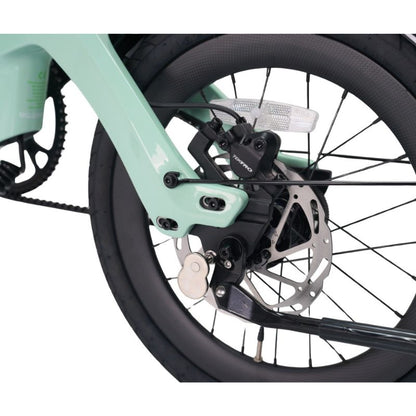E-Go CarbonLite Folding Mid-Drive Commuter Electric Bike 250W