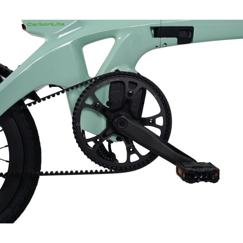E-Go CarbonLite Folding Mid-Drive Commuter Electric Bike 250W