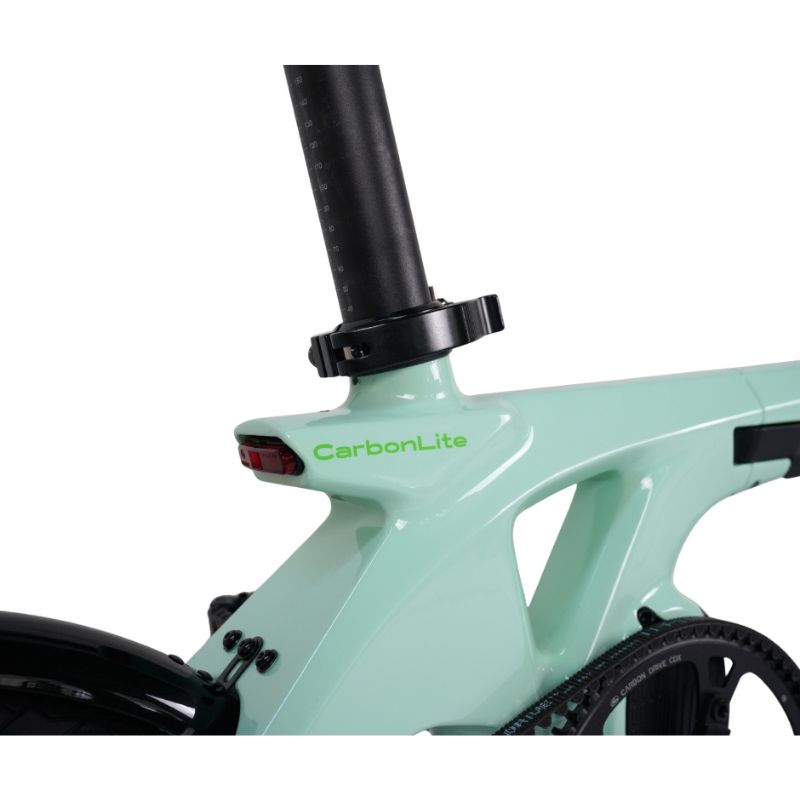 E-Go CarbonLite Folding Mid-Drive Commuter Electric Bike 250W