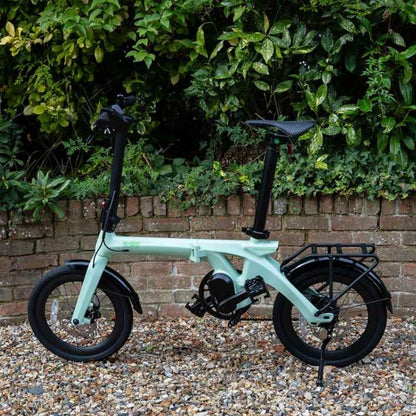 E-Go CarbonLite Folding Mid-Drive Commuter Electric Bike 250W