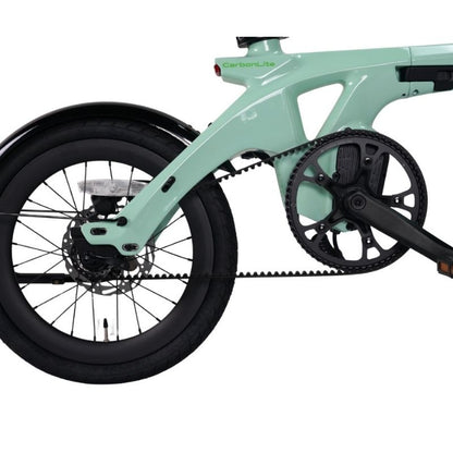 E-Go CarbonLite Folding Mid-Drive Commuter Electric Bike 250W