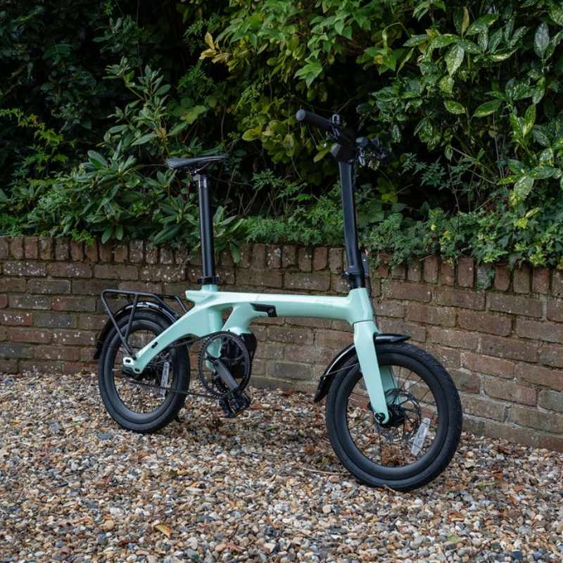 E-Go CarbonLite Folding Mid-Drive Commuter Electric Bike 250W