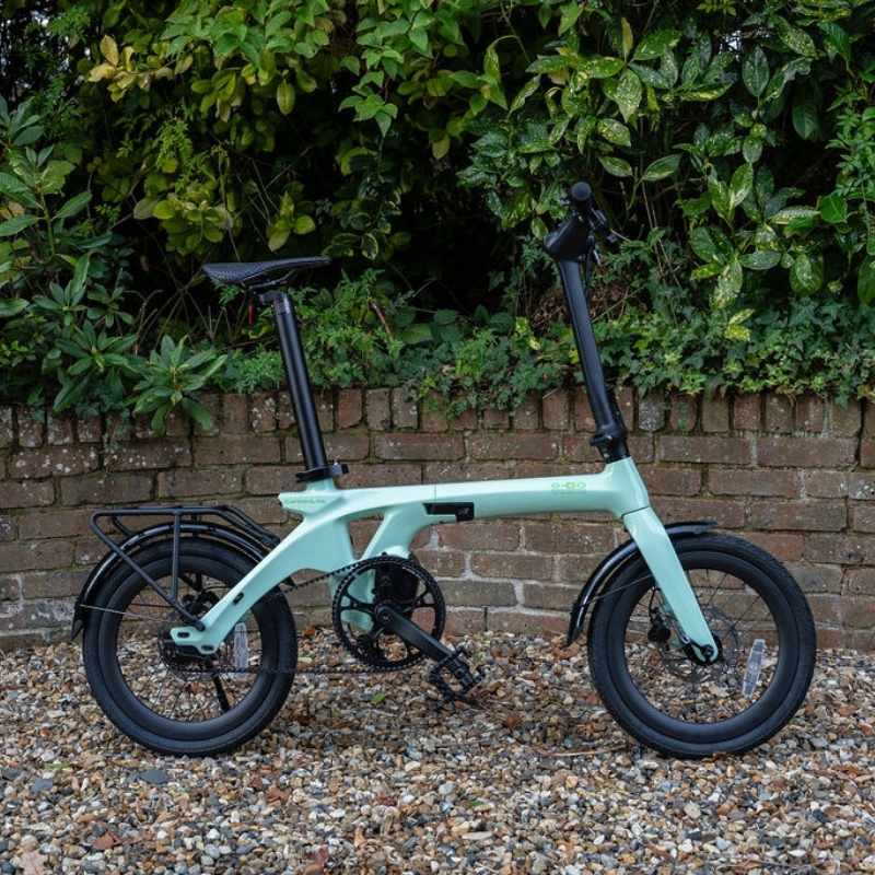 E-Go CarbonLite Folding Mid-Drive Commuter Electric Bike 250W