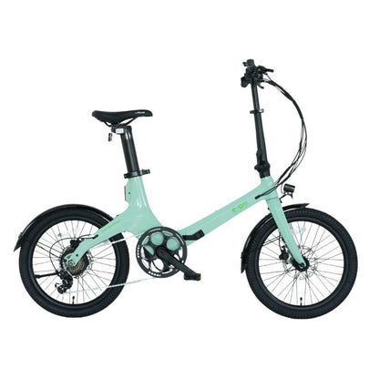 E-Go CarbonStep Step-Through Carbon-Fibre Folding Electric Bike 250W - Charge & Glide