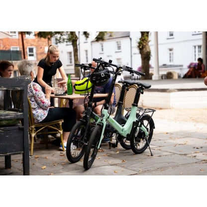 E-Go CarbonStep Step-Through Carbon-Fibre Folding Electric Bike 250W - Charge & Glide