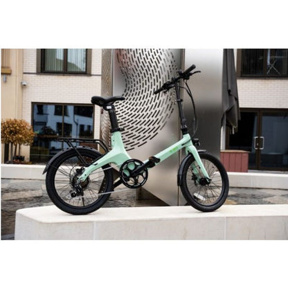 E-Go CarbonStep Step-Through Carbon-Fibre Folding Electric Bike 250W - Charge & Glide