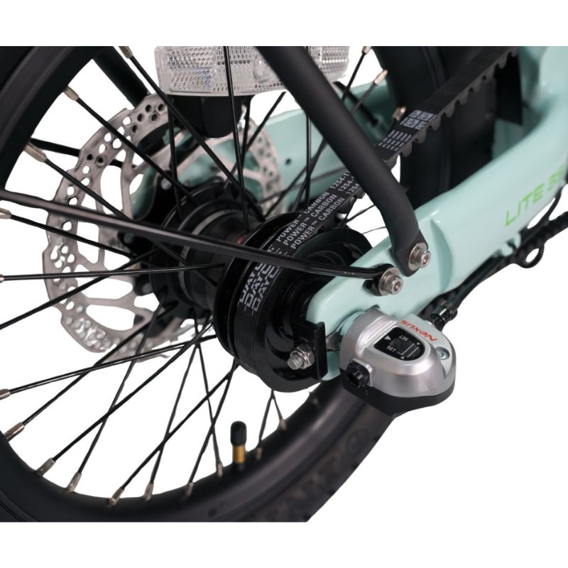 E-Go Lite 3S Belt-Drive Folding Commuter Electric Bike 250W