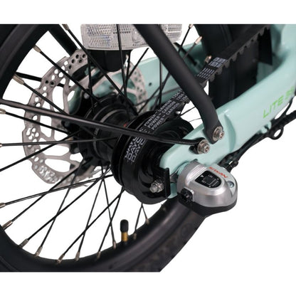 E-Go Lite 3S Belt-Drive Folding Commuter Electric Bike 250W