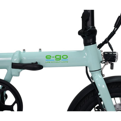 E-Go Lite 3S Belt-Drive Folding Commuter Electric Bike 250W