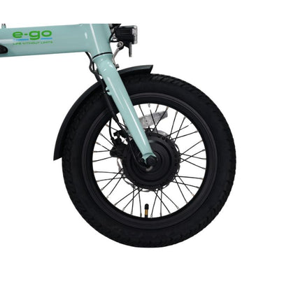 E-Go Lite 3S Belt-Drive Folding Commuter Electric Bike 250W
