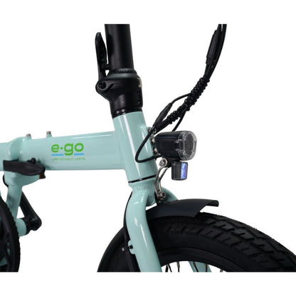 E-Go Lite 3S Belt-Drive Folding Commuter Electric Bike 250W