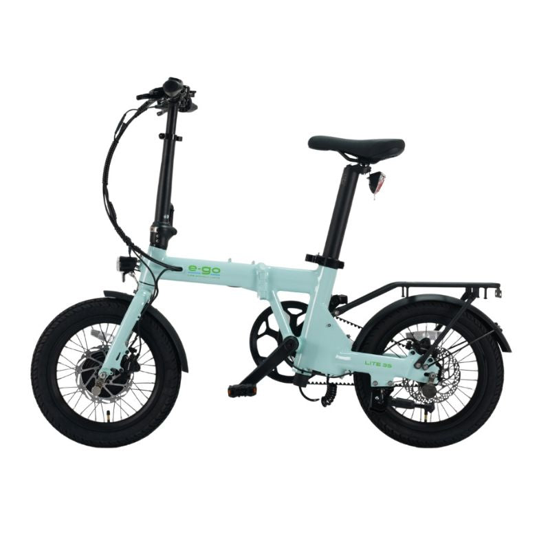 E-Go Lite 3S Belt-Drive Folding Commuter Electric Bike 250W