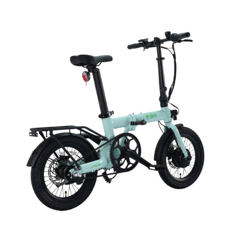 E-Go Lite 3S Belt-Drive Folding Commuter Electric Bike 250W
