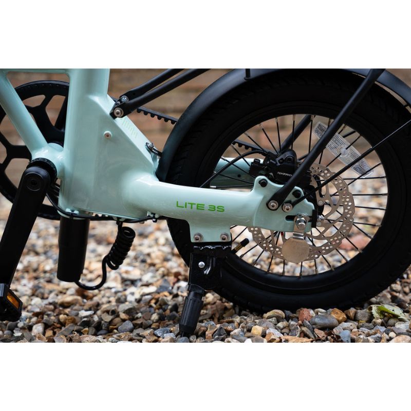 E-Go Lite 3S Belt-Drive Folding Commuter Electric Bike 250W