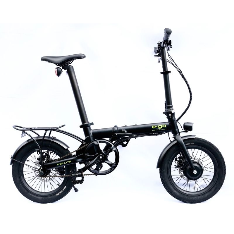E-Go Lite Folding Commuter Electric Bike 250W - Charge & Glide