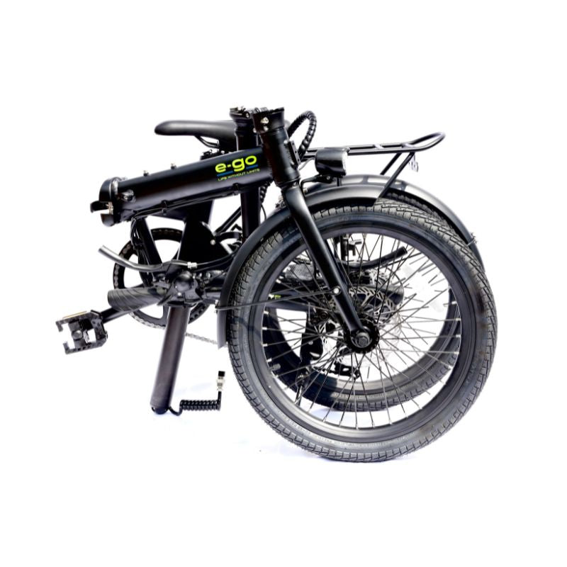 E-Go Lite+ (Plus) Folding Commuter Electric Bike 250W - Charge & Glide