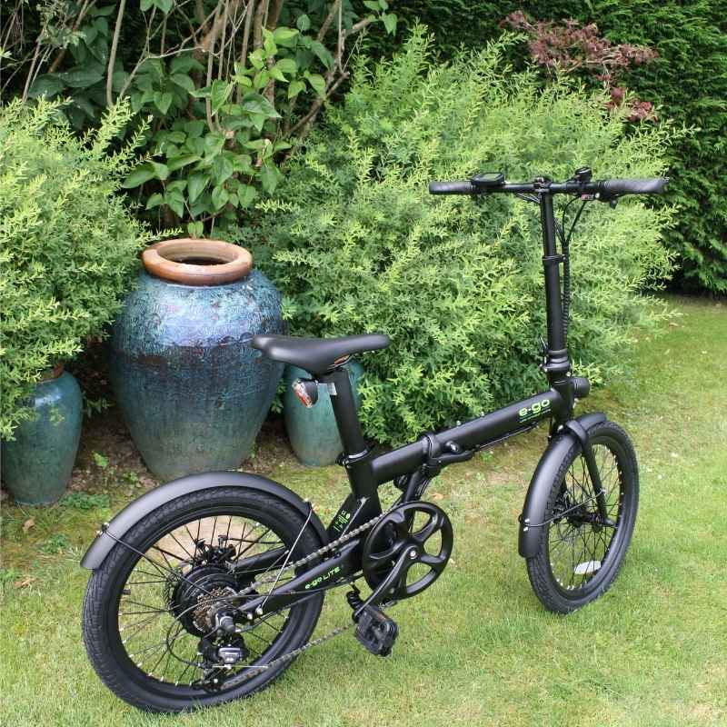 E-Go Lite+ (Plus) Folding Commuter Electric Bike 250W - Charge & Glide