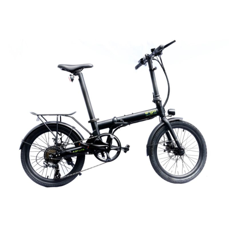 E-Go Lite+ (Plus) Folding Commuter Electric Bike 250W - Charge & Glide