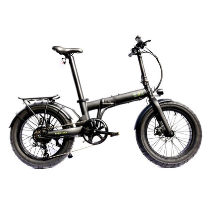 E-Go Max+ (Plus) Folding Fat-Tyre Commuter Electric Bike 250W