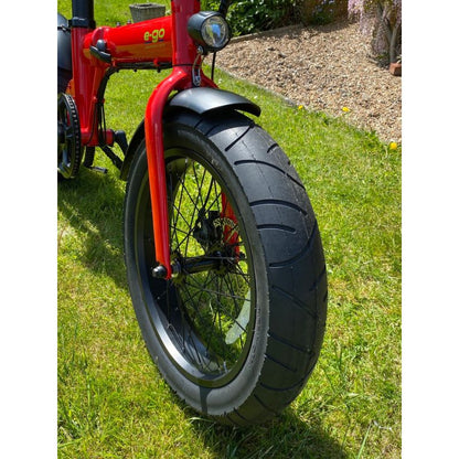 E-Go Max+ (Plus) Folding Fat-Tyre Commuter Electric Bike 250W