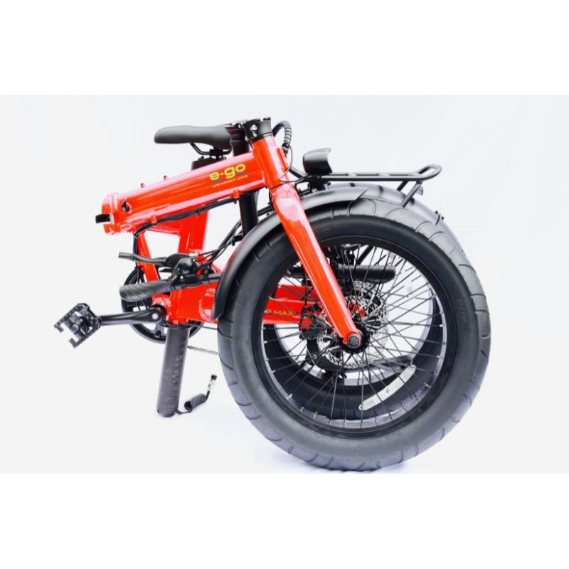E-Go Max+ (Plus) Folding Fat-Tyre Commuter Electric Bike 250W