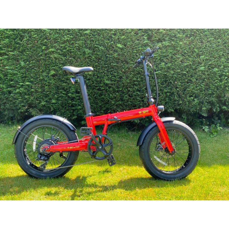 E-Go Max+ (Plus) Folding Fat-Tyre Commuter Electric Bike 250W