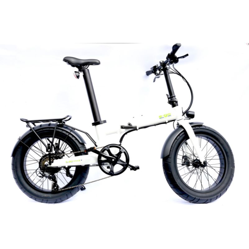 E-Go Max+ (Plus) Folding Fat-Tyre Commuter Electric Bike 250W