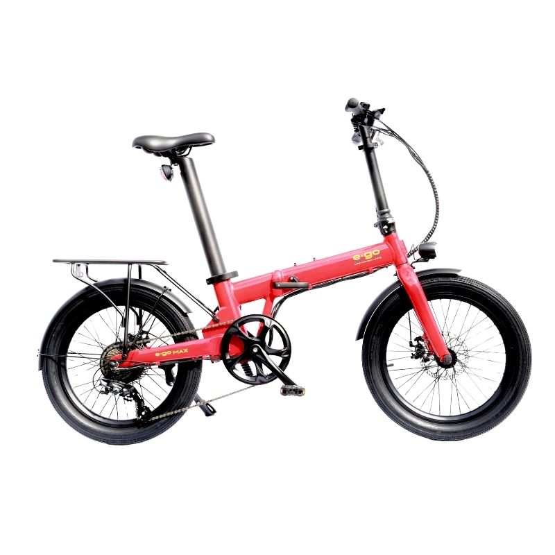 E-Go Max Folding Commuter Electric Bike 250W - Charge & Glide