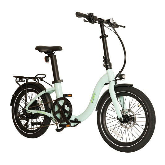 E-Go Low Step Folding Commuter Electric Bike 250W - Charge & Glide