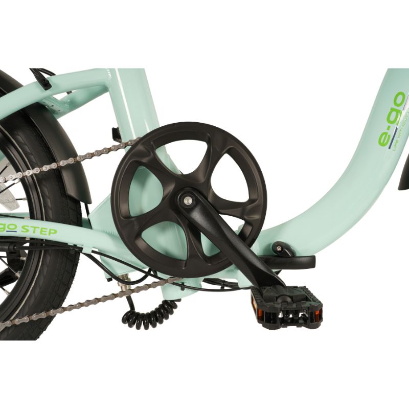 E-Go Low Step Folding Commuter Electric Bike 250W