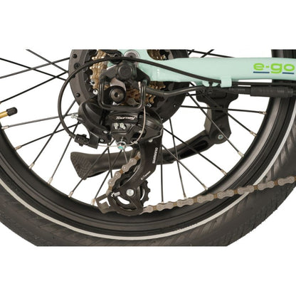 E-Go Low Step Folding Commuter Electric Bike 250W