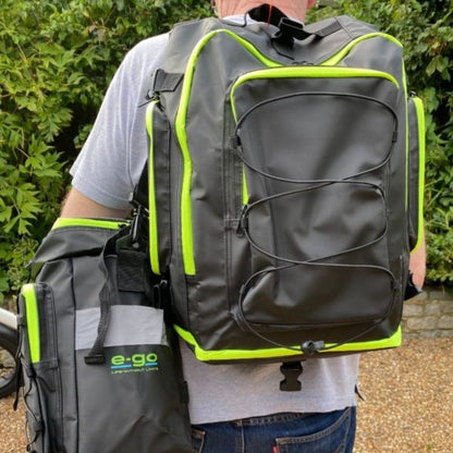 E-Go XL Rear Rack Pannier for Max, Max+ & Max+ PRO - Charge & Glide