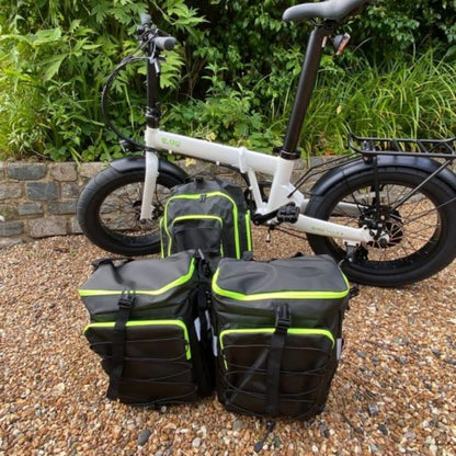E-Go XL Rear Rack Pannier for Max, Max+ & Max+ PRO - Charge & Glide