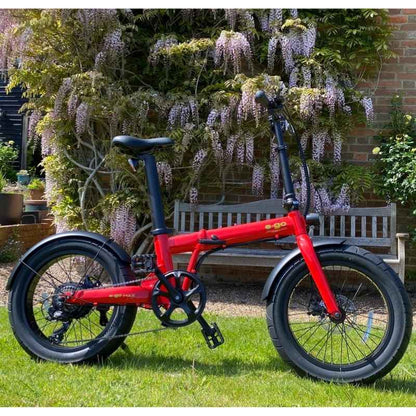 E-Go Max+ (Plus) Folding Fat-Tyre Commuter Electric Bike 250W