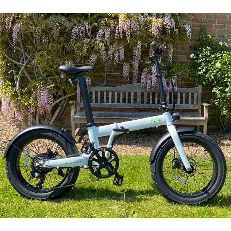 E-Go Max+ (Plus) Folding Fat-Tyre Commuter Electric Bike 250W