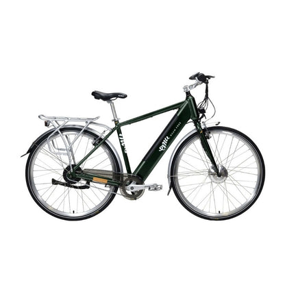 EMU CLASSIC MK3 CROSSBAR ELECTRIC BIKE 250W RACING GREEN - Charge & Glide