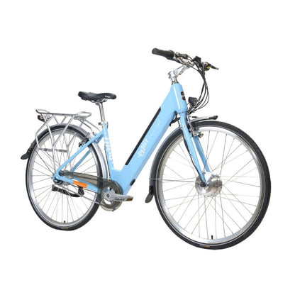 EMU CLASSIC MK3 STEP-THROUGH ELECTRIC BIKE 250W LIGHT BLUE - Charge & Glide
