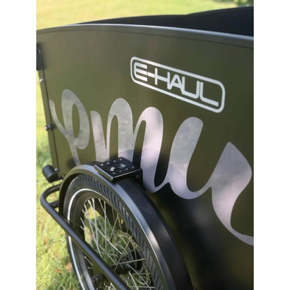 Emu E-Haul Cargo Electric Trike 250W, Seats Up To 4 Children - Charge & Glide