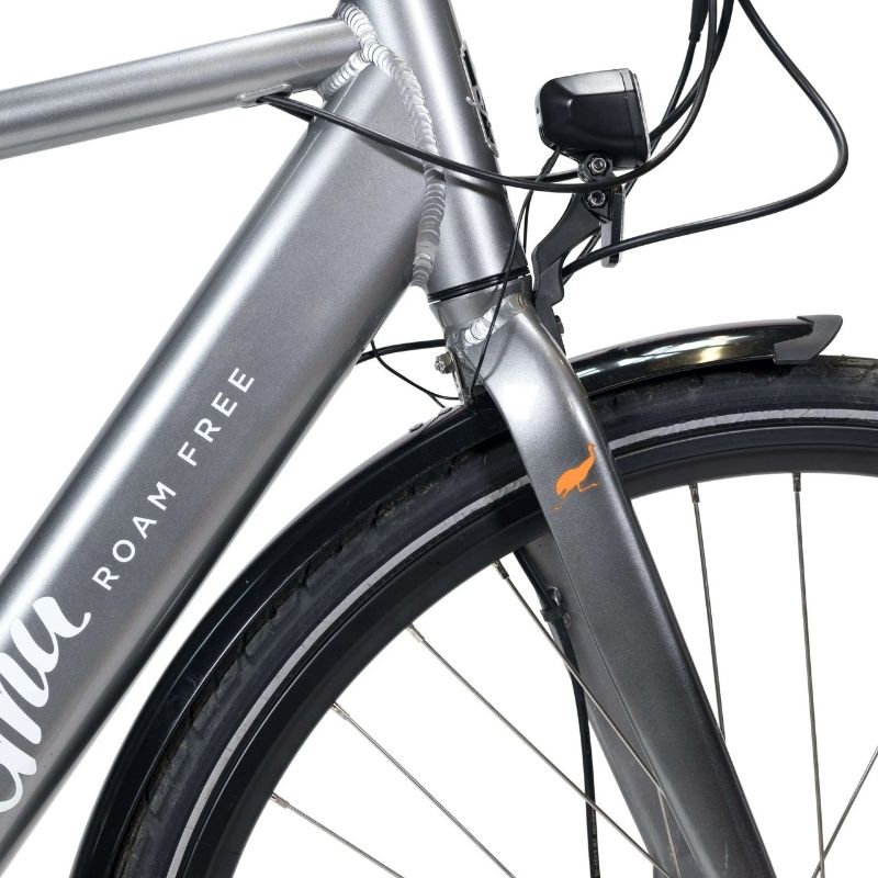 EMU EVO UNISEX STEP-THROUGH HYBRID ELECTRIC BIKE 250W GREY - Charge & Glide