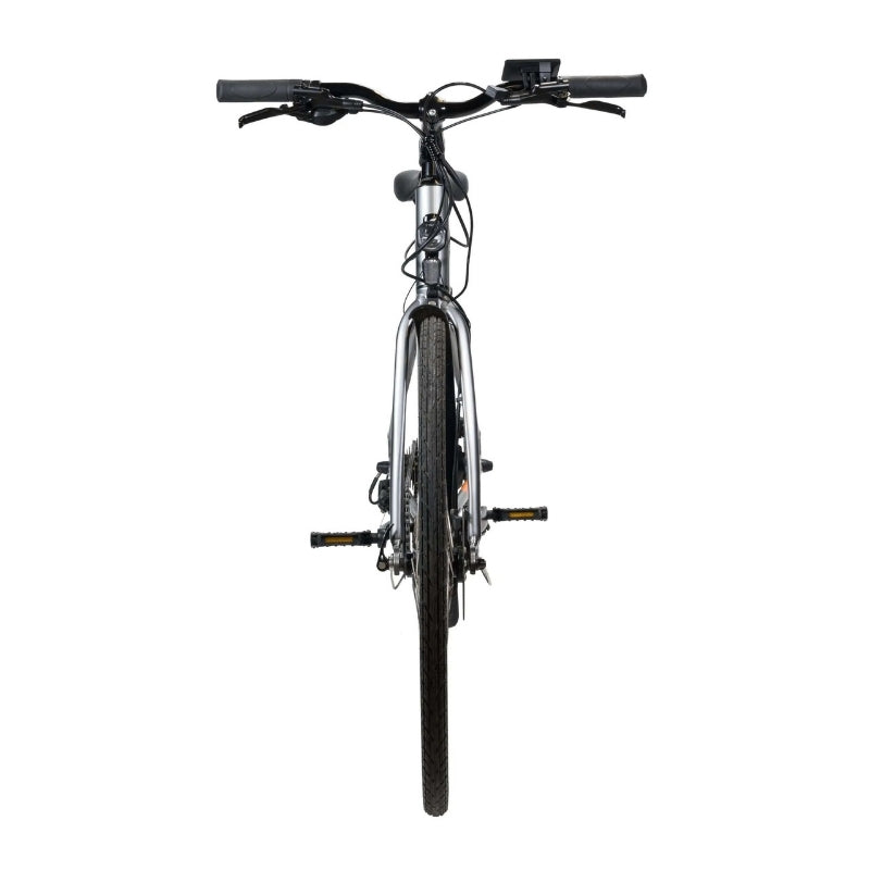 EMU EVO UNISEX STEP-THROUGH HYBRID ELECTRIC BIKE 250W GREY - Charge & Glide